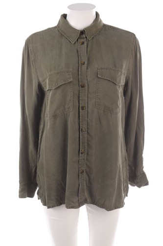 Jeans bluse m grün - h&m, jeans-bluse