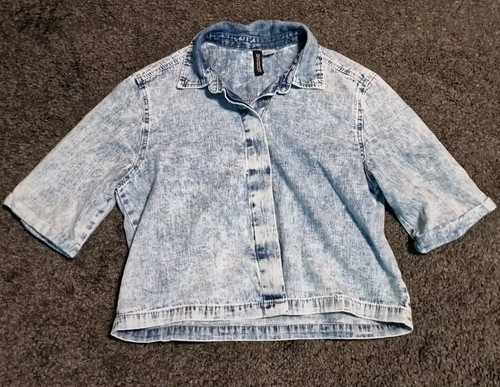 Damen jeans hemd bluse - hemd, h&m