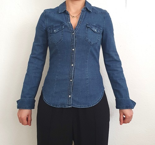 Jeanshemd hemd bluse - jeanshemd,,