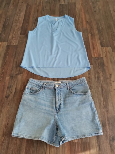 Set jeans short damen - jeans,