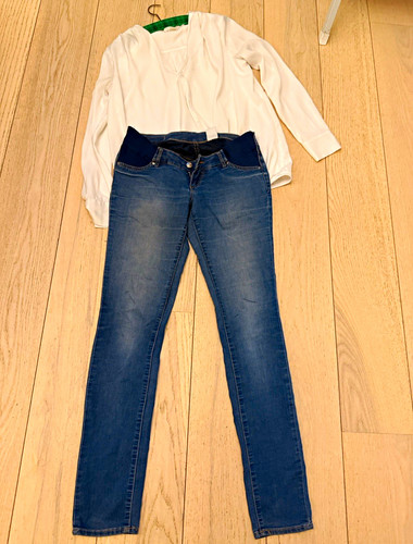 Set jeans bluse damen - jeans,
