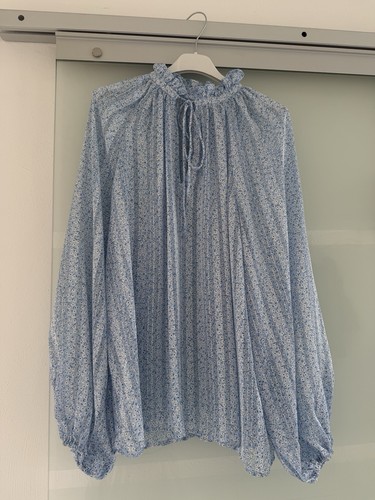 Bluse hellblau größe m - bluse,