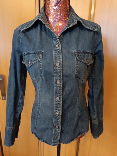 Hennes jeans bluse - s,