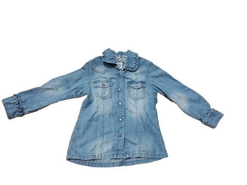 Jeanshemd jeansbluse 98 - jeanshemd,