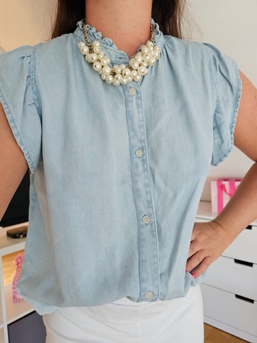 Blogger m denimbluse - ♥, h&m