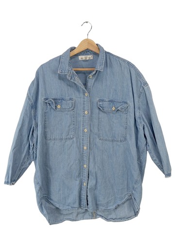 G jeanshemd damen - h&m, l.o.g.g.