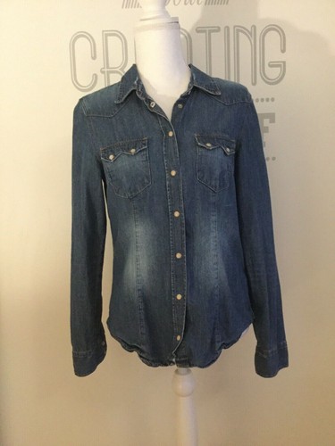 G jeansbluse bluse - h&m,