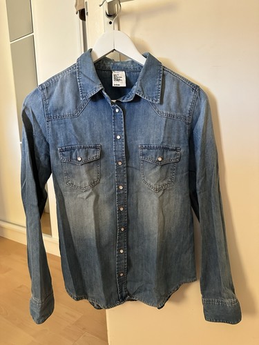 Damen jeanshemd denim - h&m,