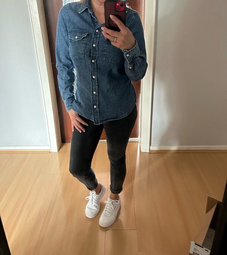 Bluse jeanshemd gr 36 - bluse, gr.36