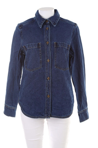 Jeans bluse blau - s, #2554