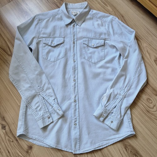 Jeanshemd von hellblau - jeanshemd, h&m
