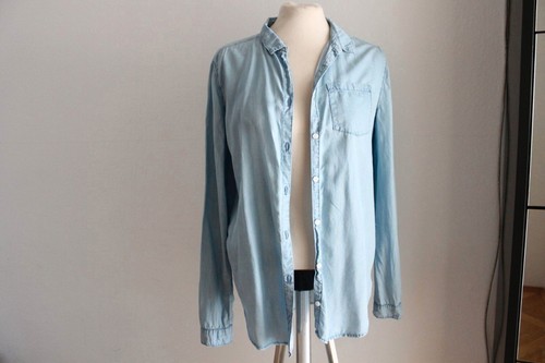 Jeans shirt 170 s m - h&m, jeans-shirt