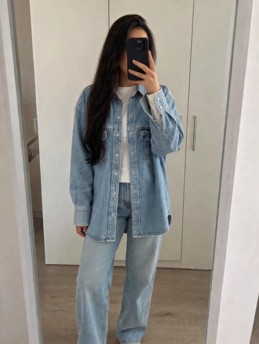 M denim oversize - h&m,